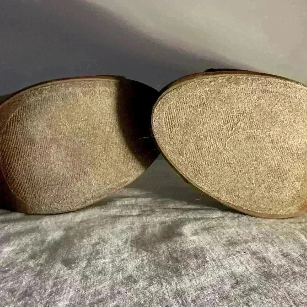 Suede Booties with Lace-up Design - Picture 6 of 9